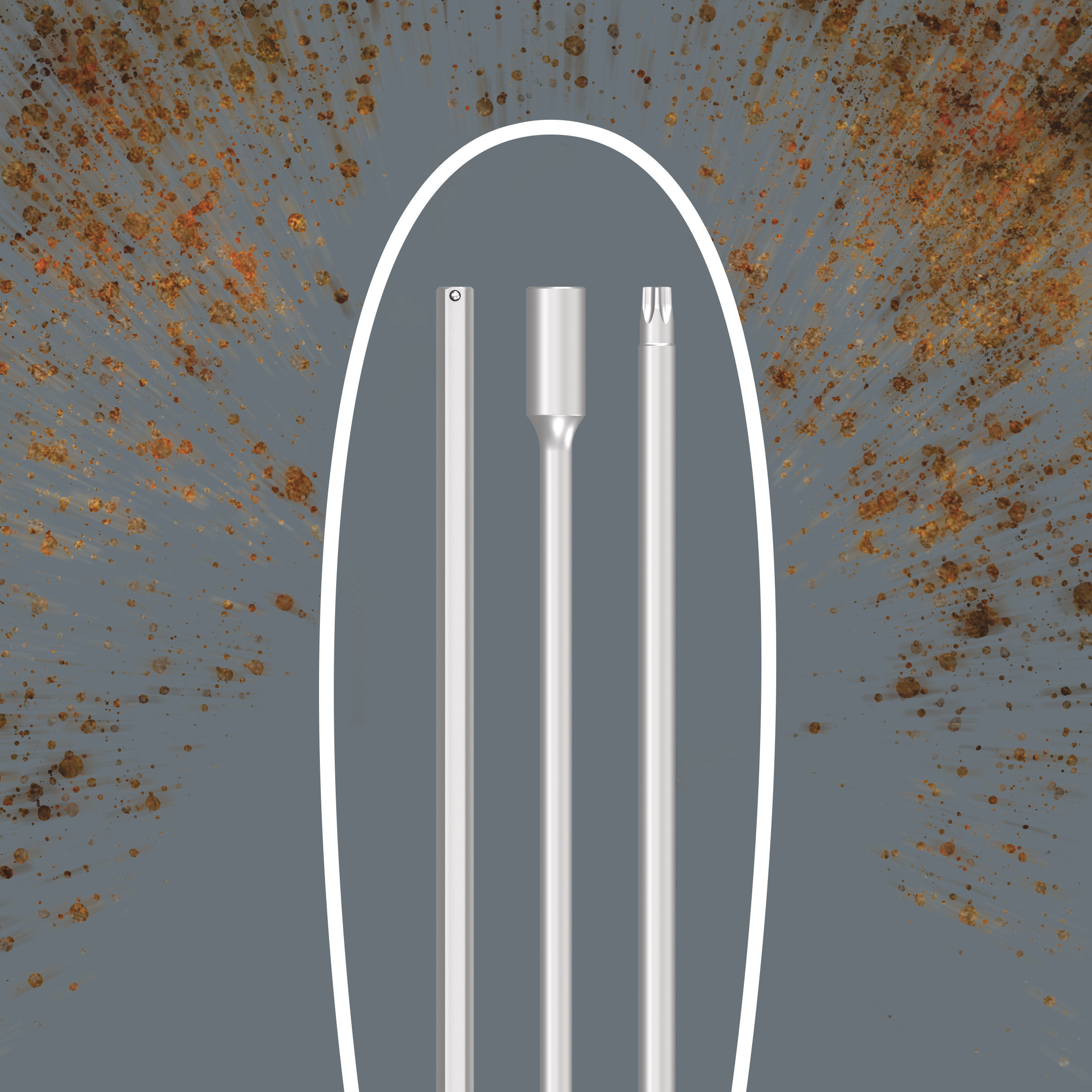 WERA 4T-Griff Satz 54/7 HF Set 2