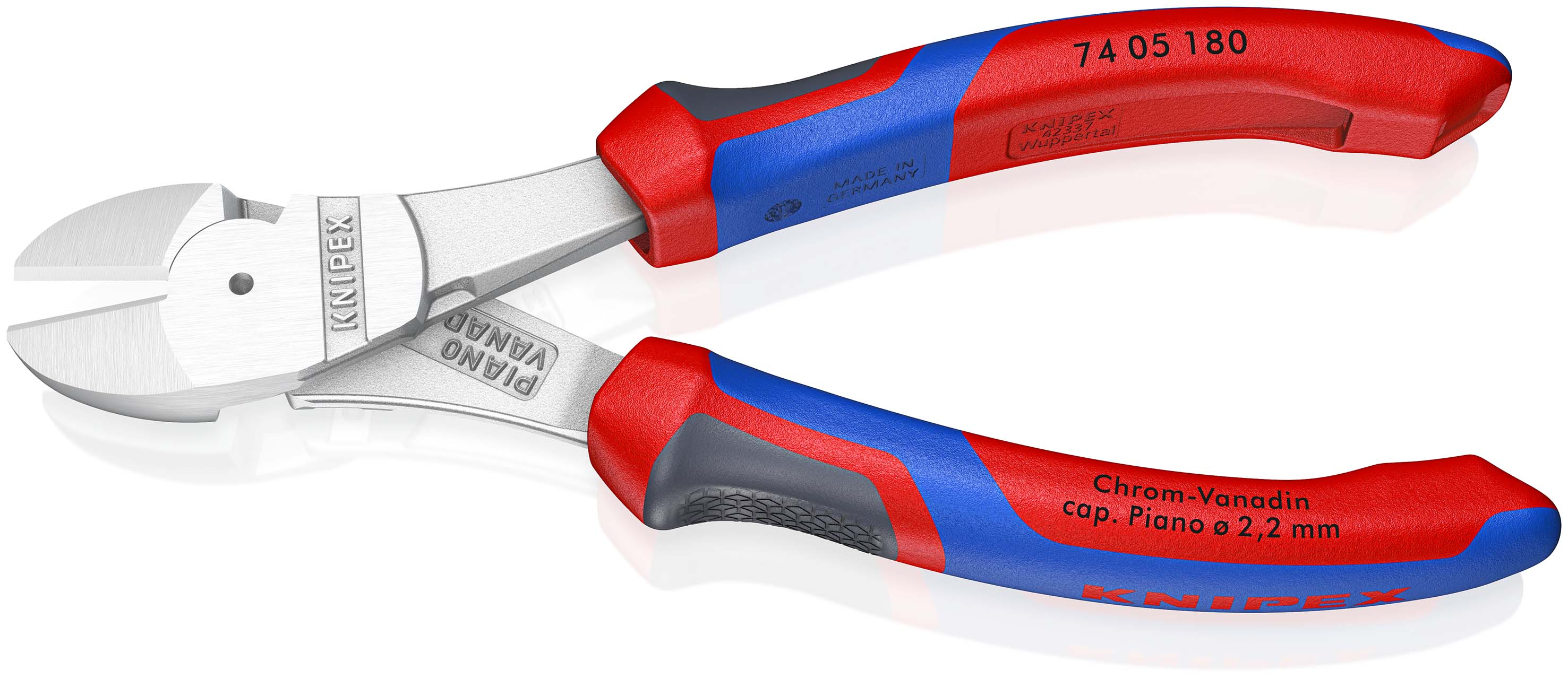 KNIPEX Kraft-Seitenschneider 180 mm