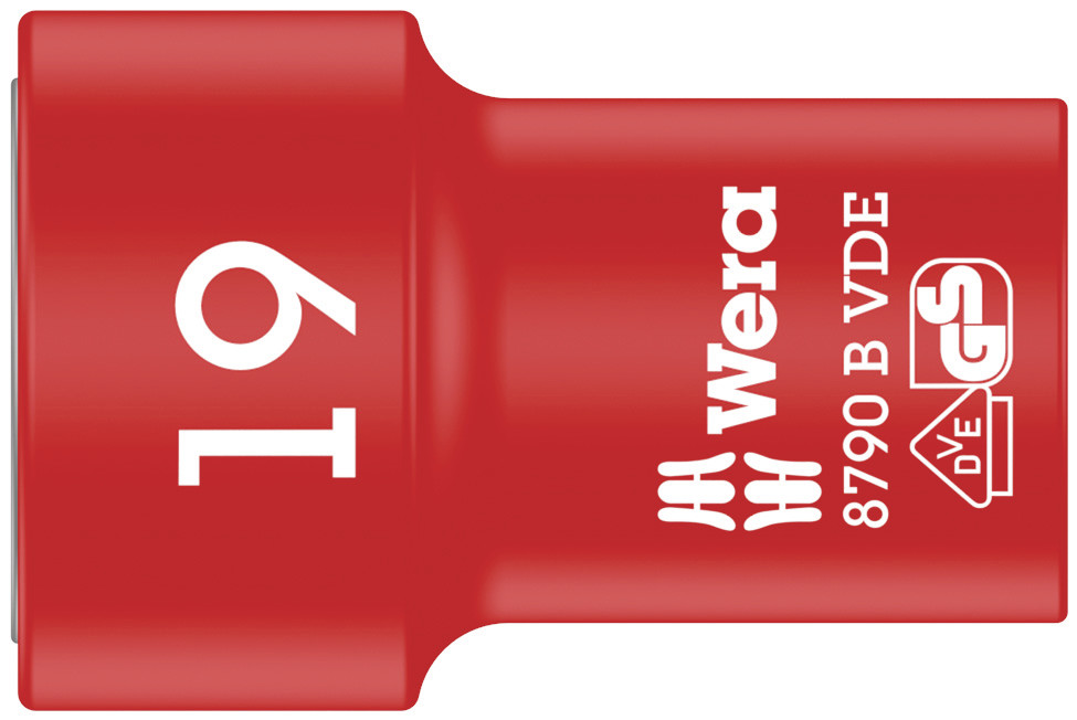 WERA 8100 SB VDE 1 Zyklop Knarrensatz, isoliert