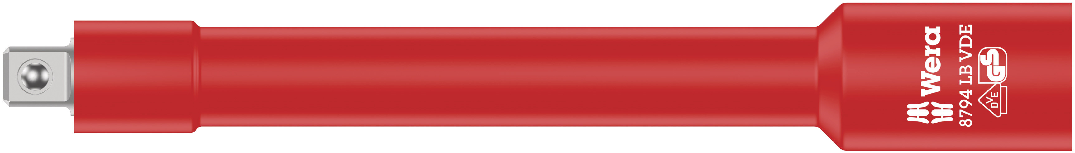 WERA 8100 SB VDE 1 Zyklop Knarrensatz, isoliert