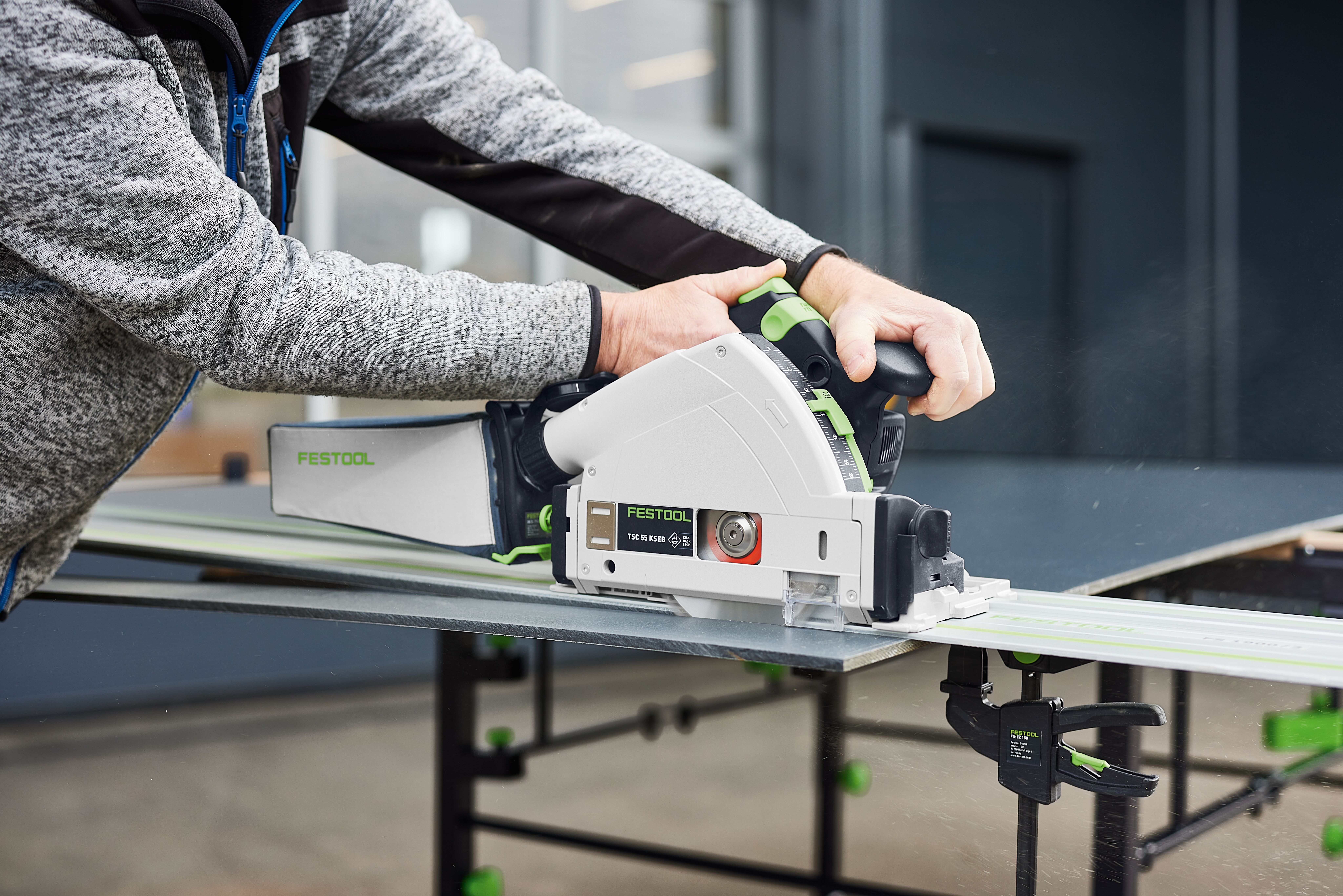 FESTOOL Akku-Tauchsäge TSC 55 KSEB-Basic
