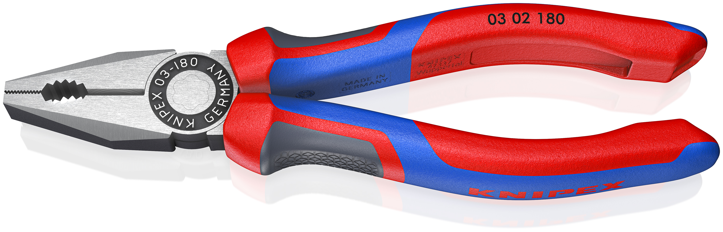 KNIPEX Kombizange mit Comfort-Griffen 180 mm