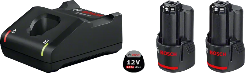 BOSCH Basis-Set 12V (2x 2,0 Ah)