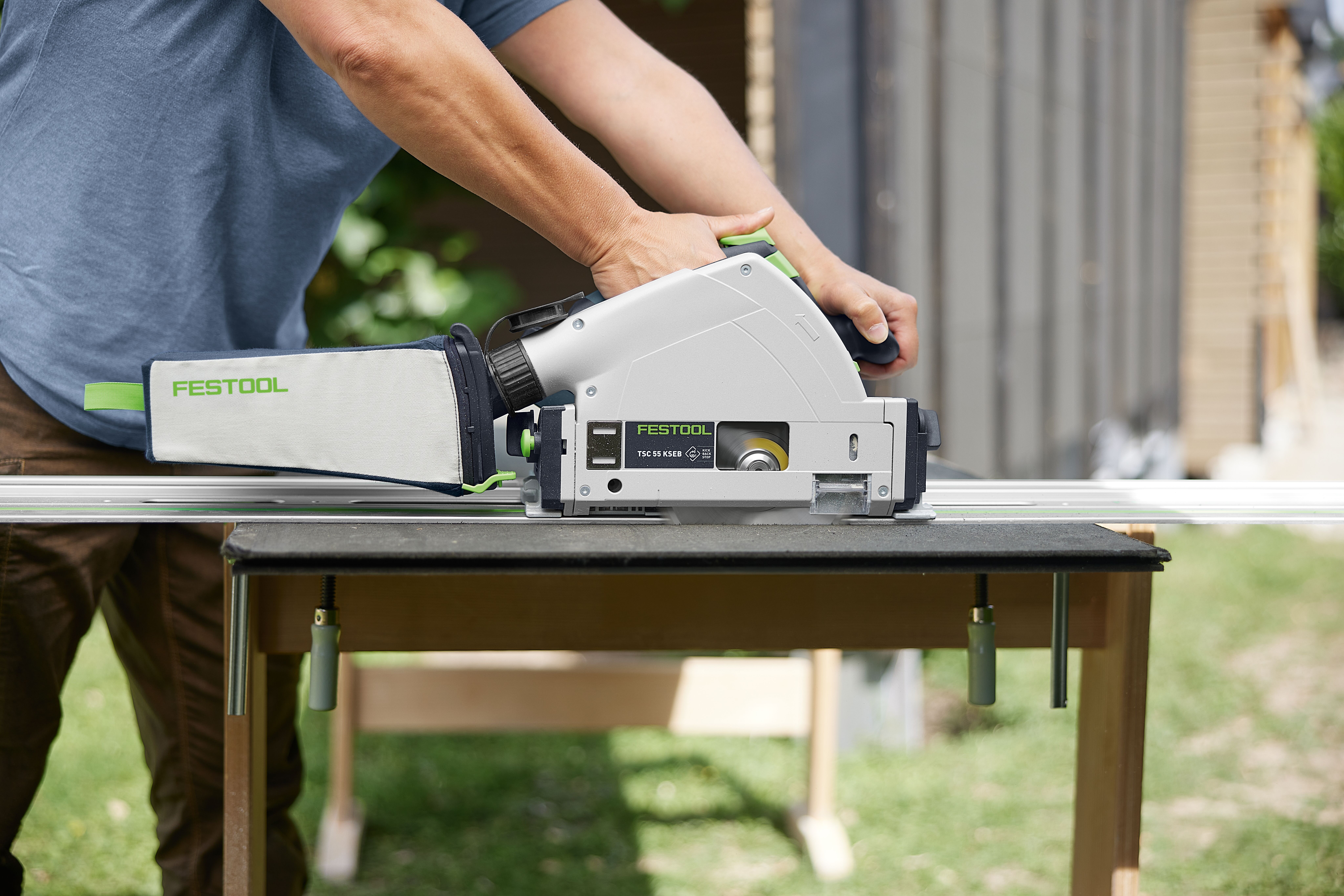 FESTOOL Akku-Tauchsäge TSC 55 KSEB-Basic-FS
