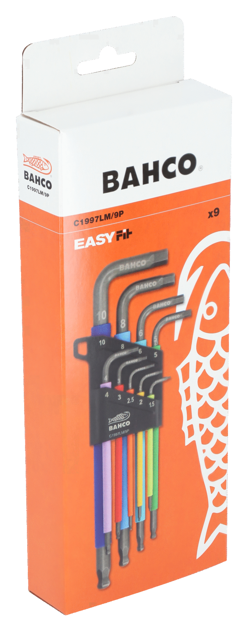 BAHCO Winkelschraubendreher Satz 1,5-10mm