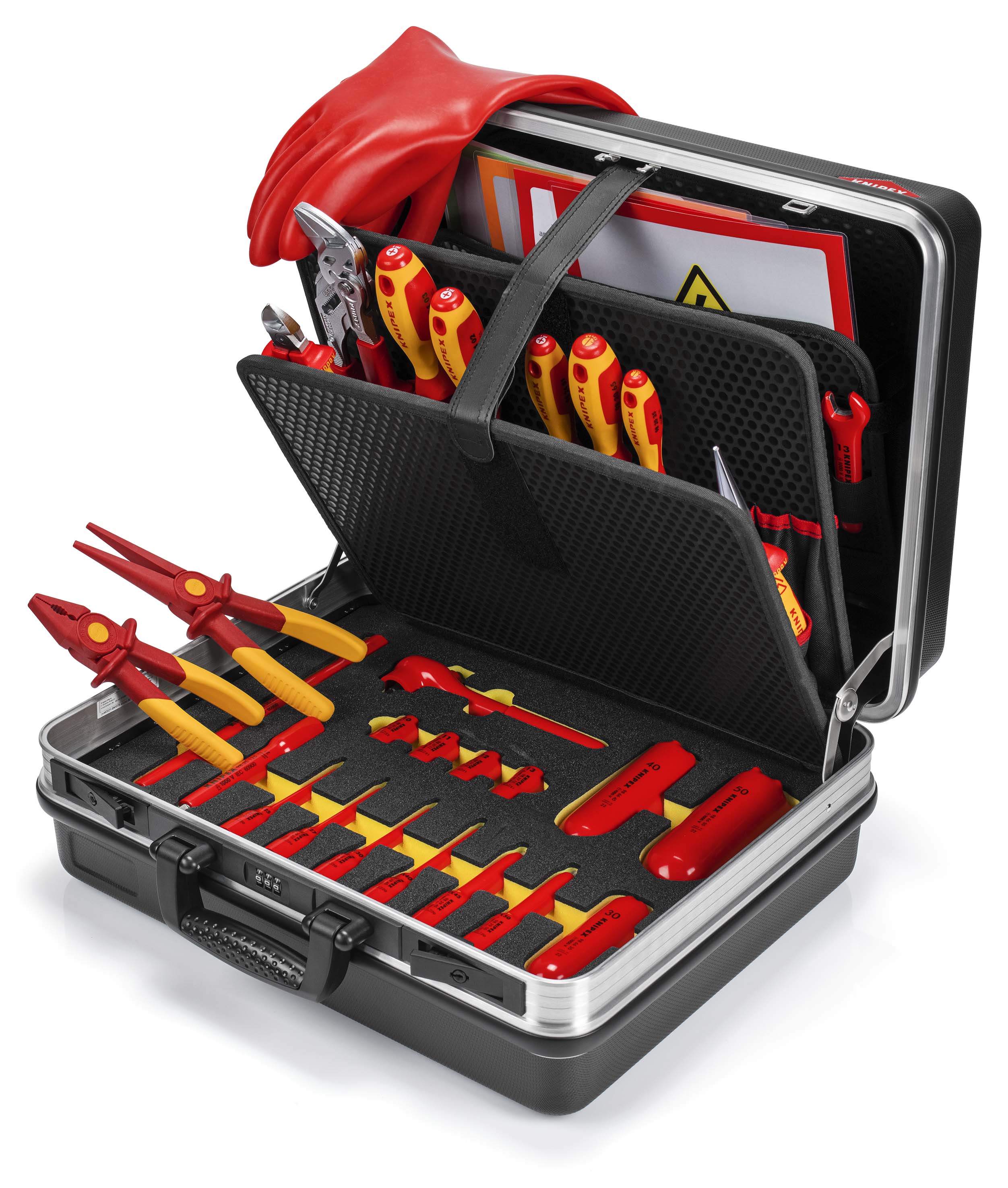 KNIPEX Werkzeugkoffer "Basic" E-Mobilität