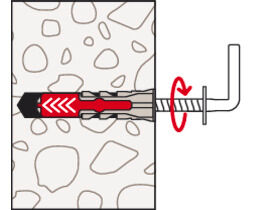 FISCHER DuoPower 8x40 WH 4Stk.