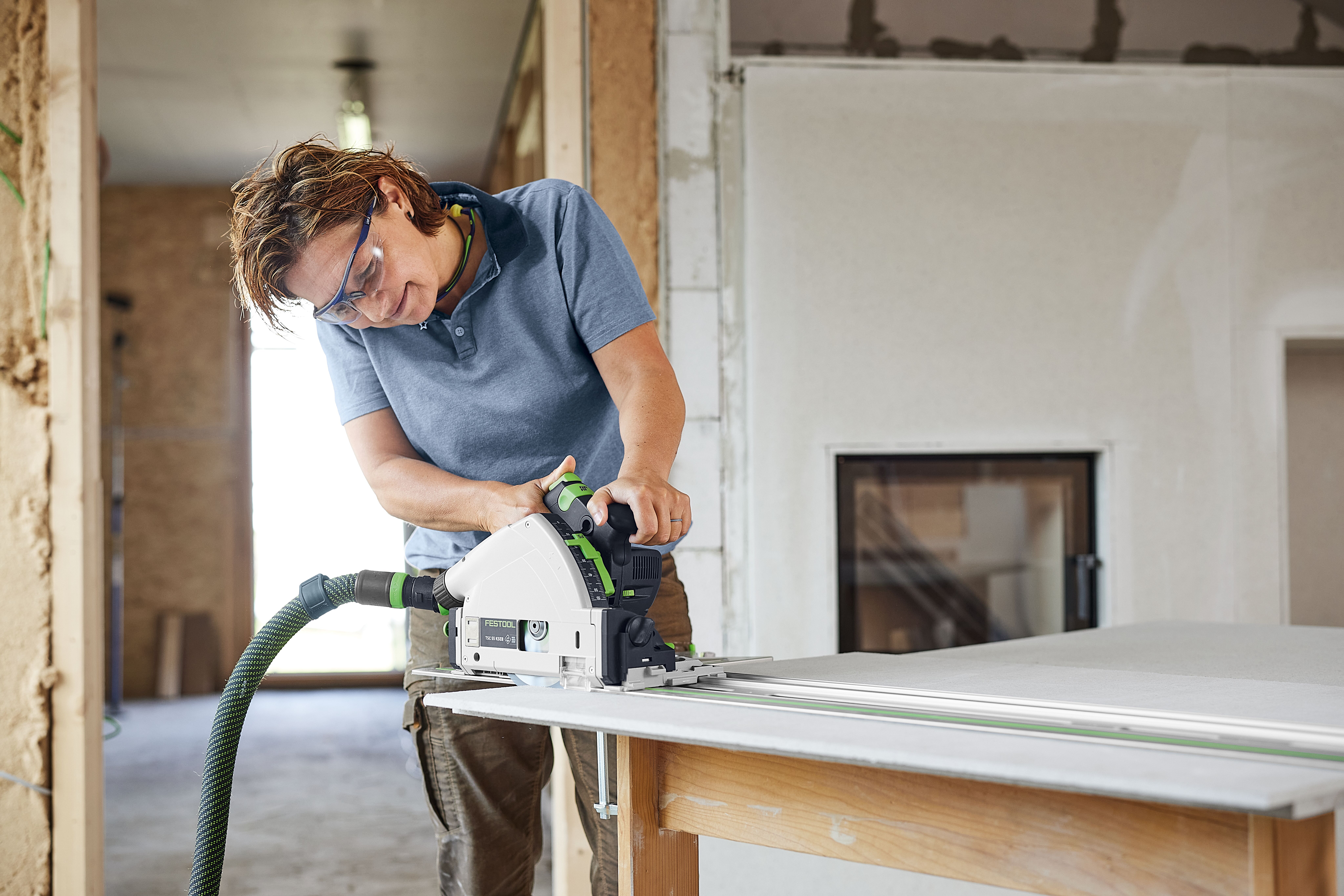 FESTOOL Akku-Tauchsäge TSC 55 KSEB-Basic