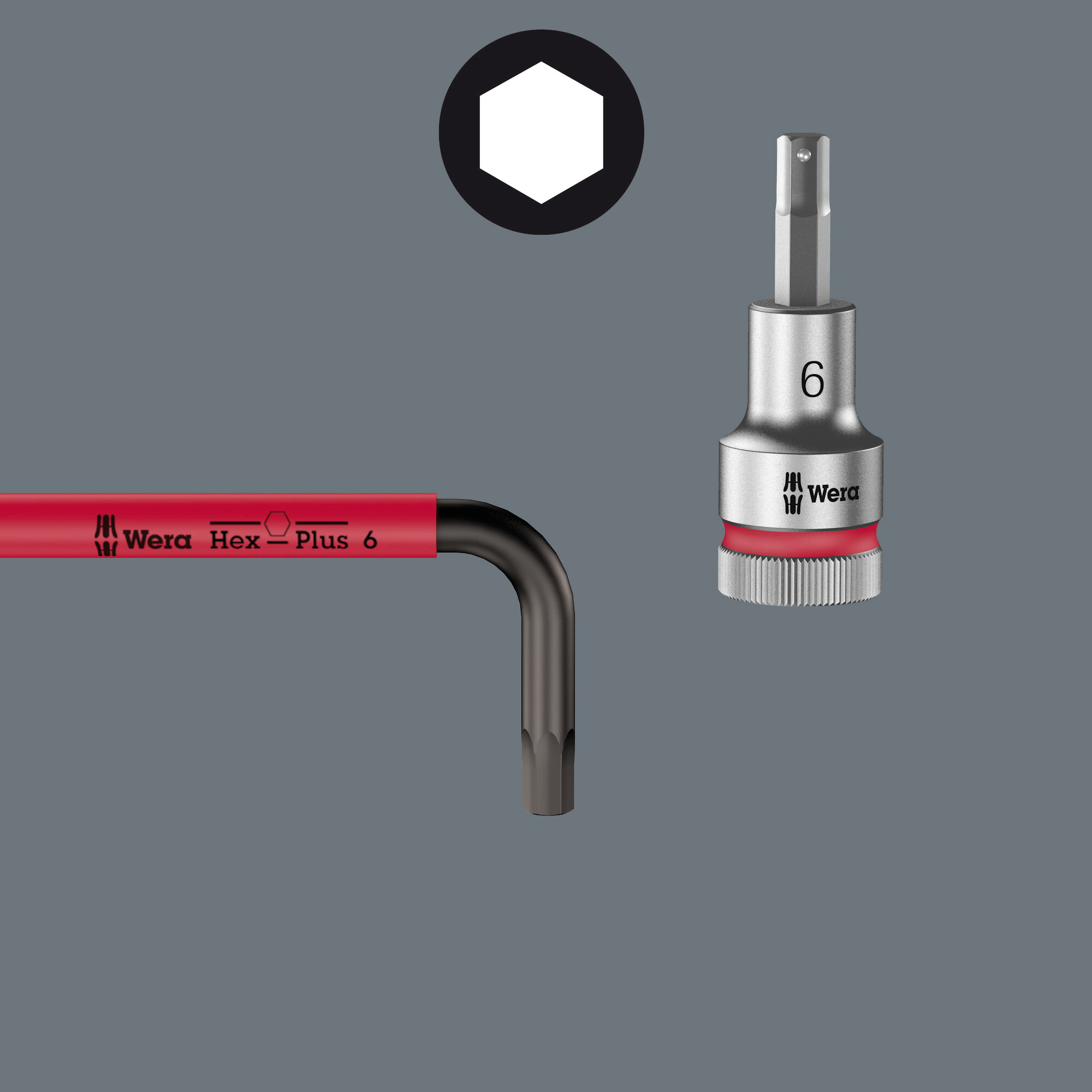 WERA 950/9 Hex-Plus Multicolour 1 SB 