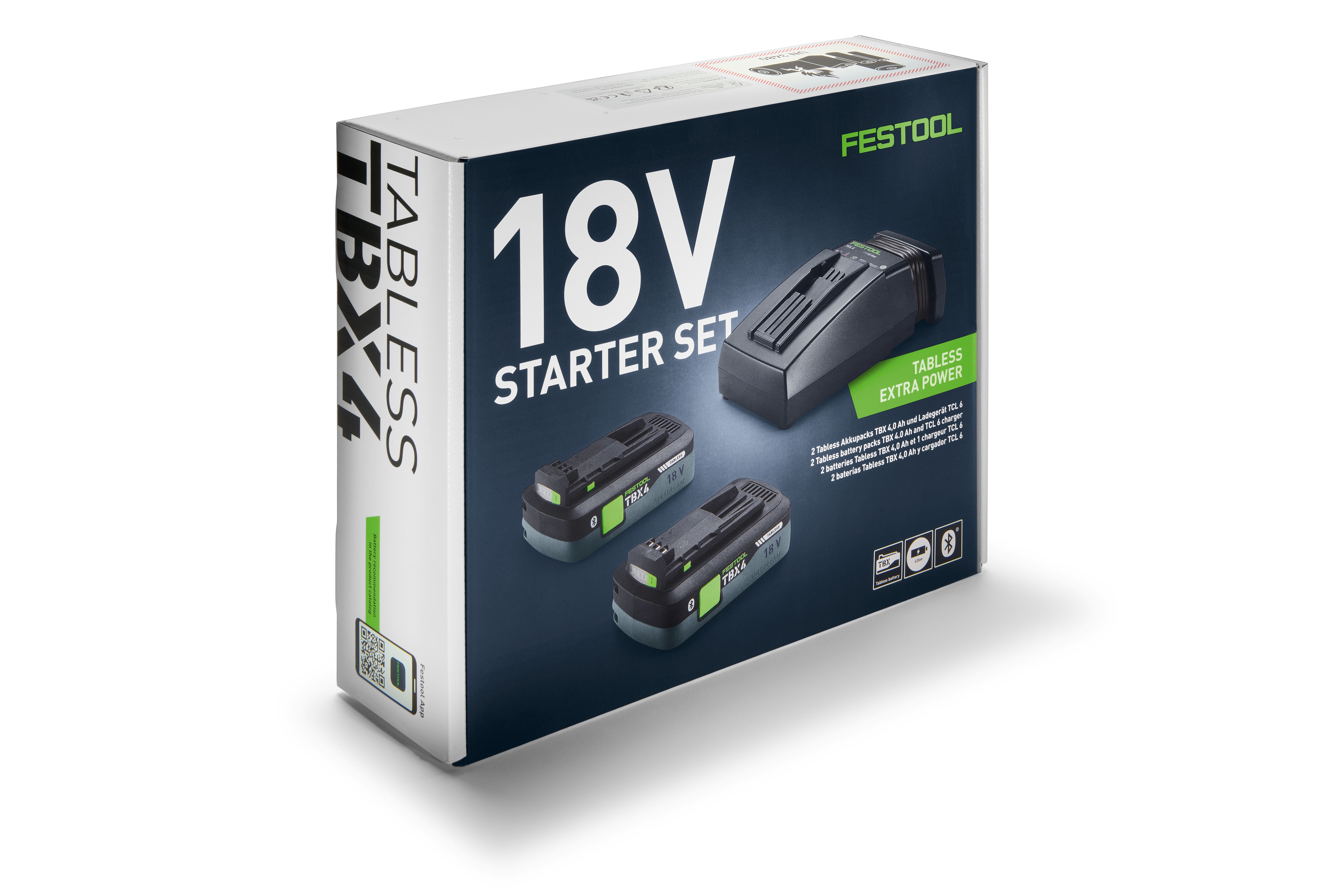 FESTOOL Energie-Set 18V 2xTBX4/TCL6