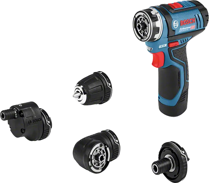 BOSCH GSR 12V-15 FC FlexiClick-Set