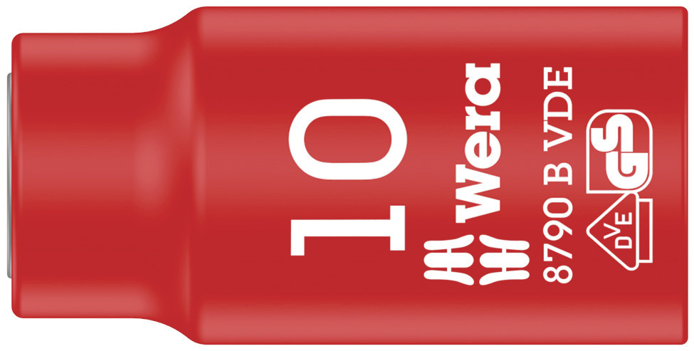 WERA 8100 SB VDE 1 Zyklop Knarrensatz, isoliert