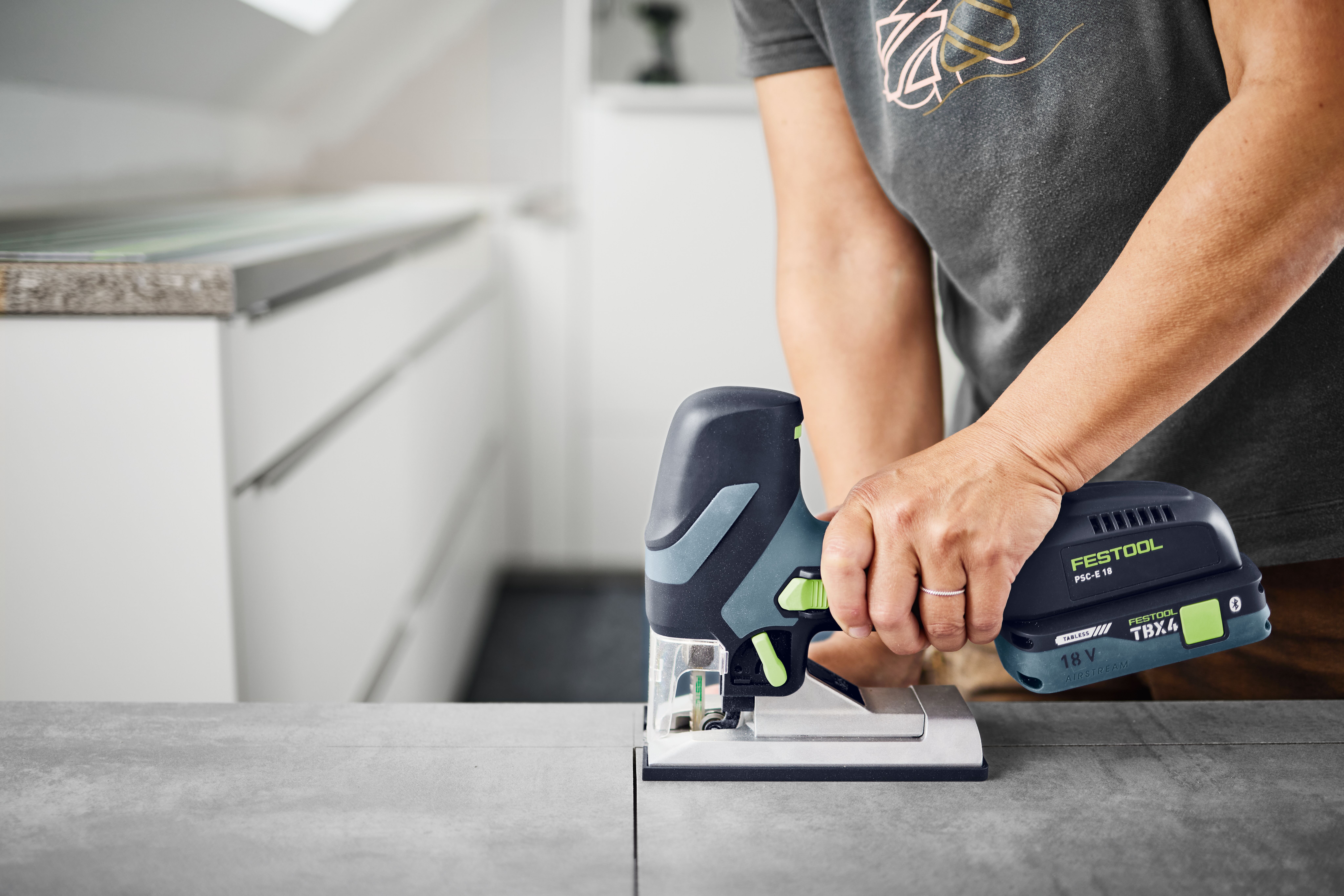 FESTOOL Akku-Pendelstichsäge PSC-E 18 EB-Basic