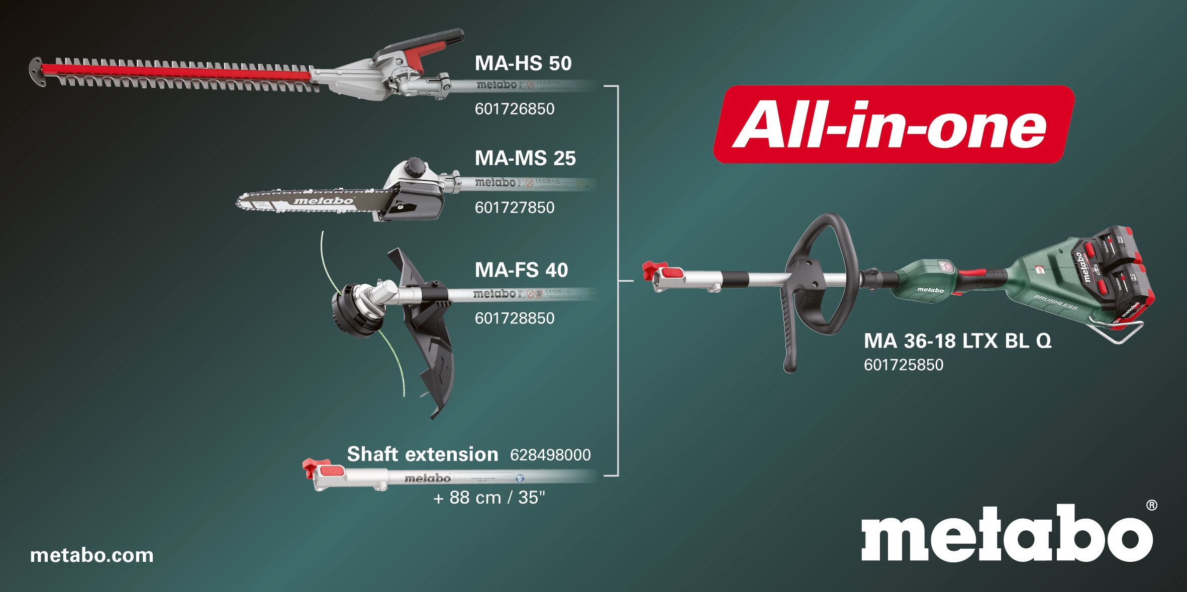 METABO MA-FS 40 Freischneider-Aufsatz
