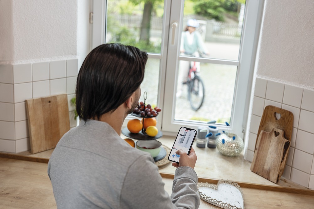 ABUS Türschlossantrieb LOXERIS One Silber