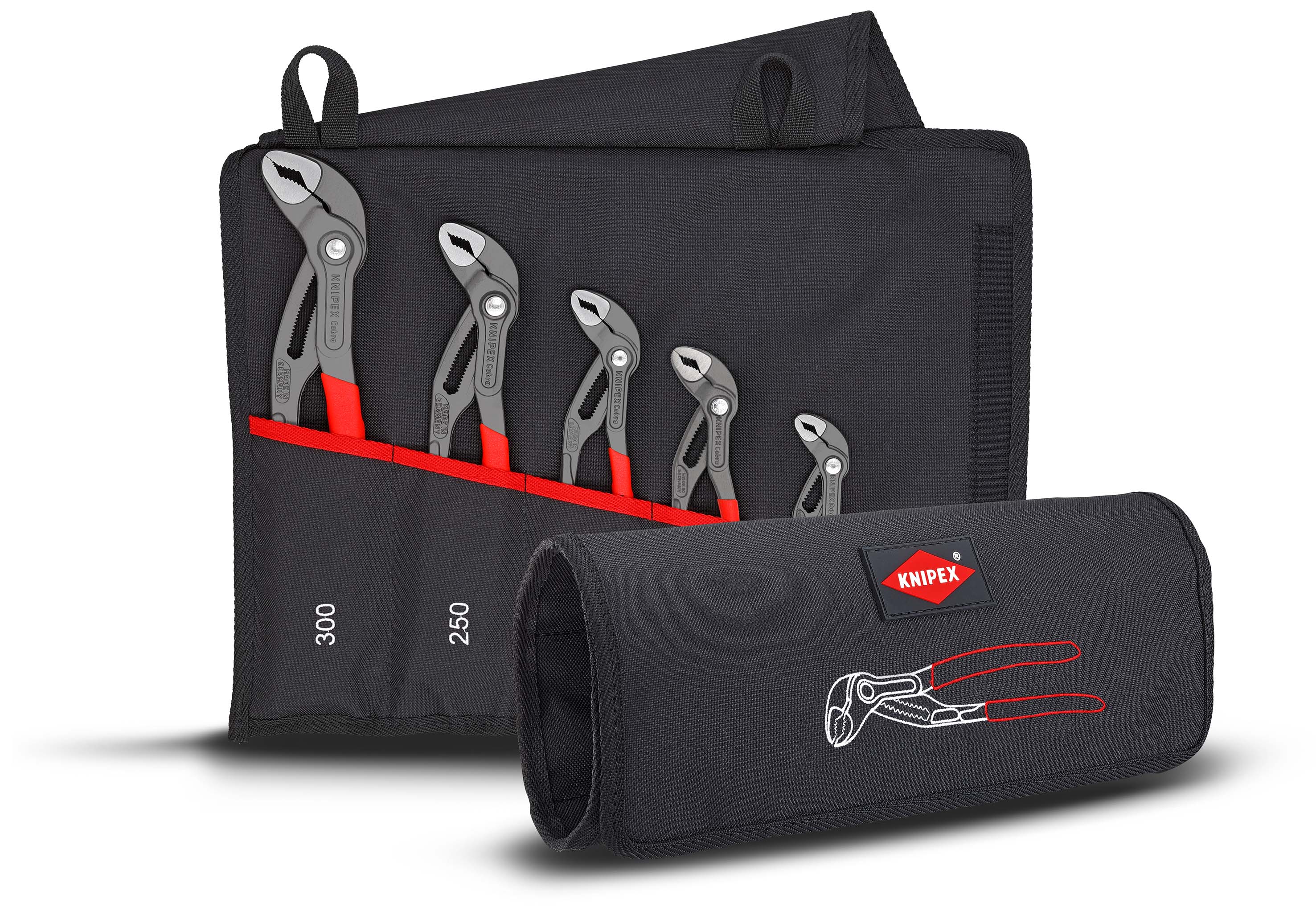 KNIPEX 001955S5 Cobra®-Set 5-teilig