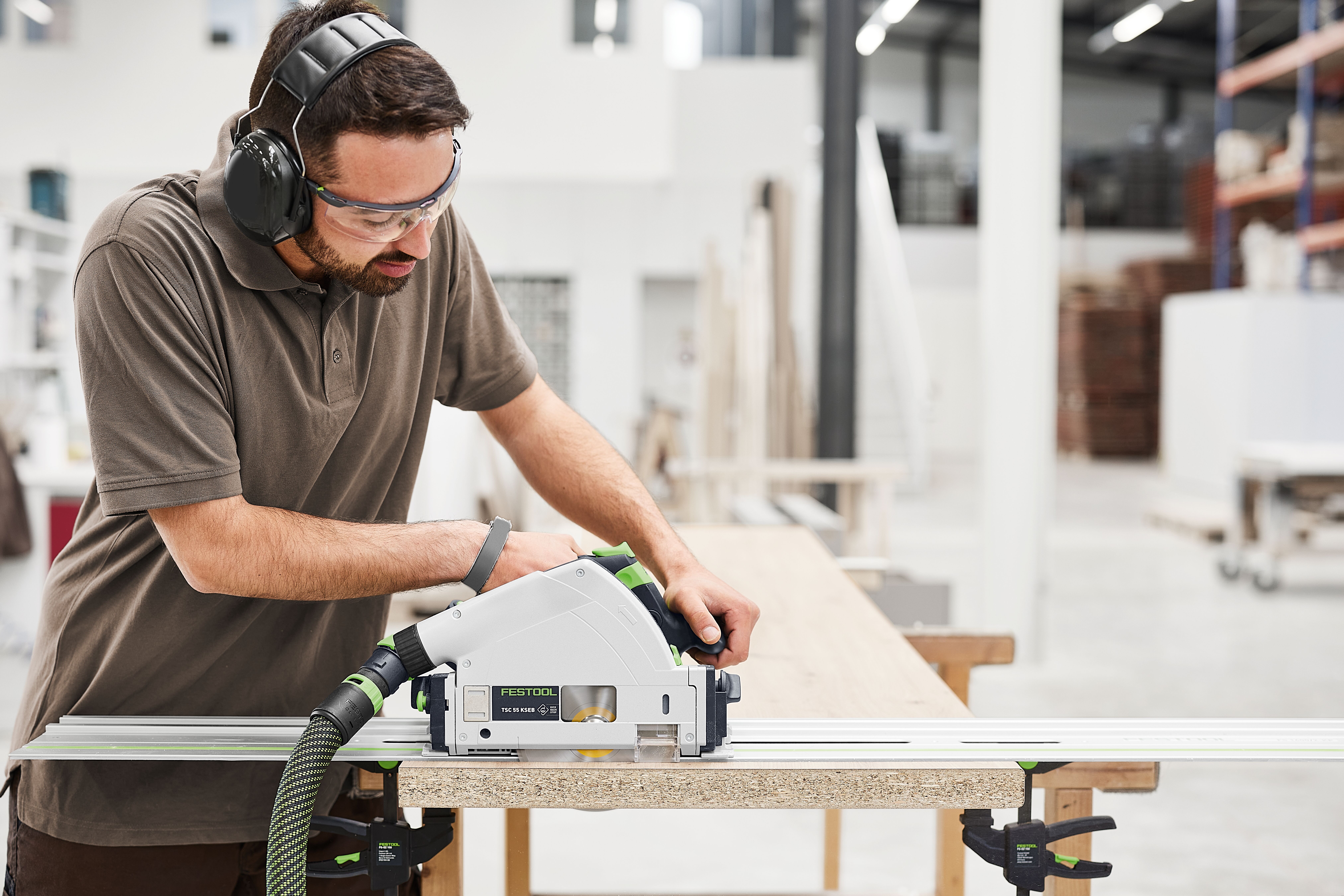 FESTOOL Akku-Tauchsäge TSC 55 KSEB-Basic-FS