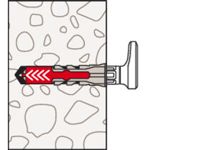 FISCHER DuoPower 5x25 EasyHook Angle 8Stk.