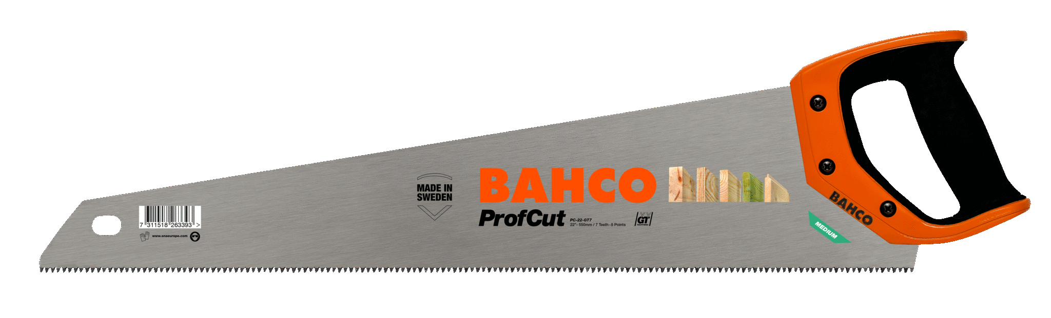 BAHCO ProfCut™ Gehärteter Fuchsschwanz 
