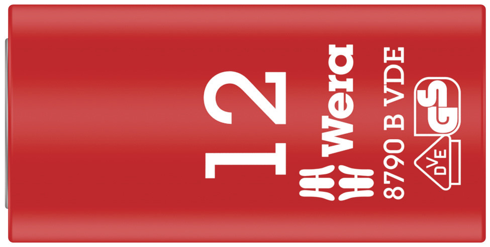 WERA 8100 SB VDE 1 Zyklop Knarrensatz, isoliert