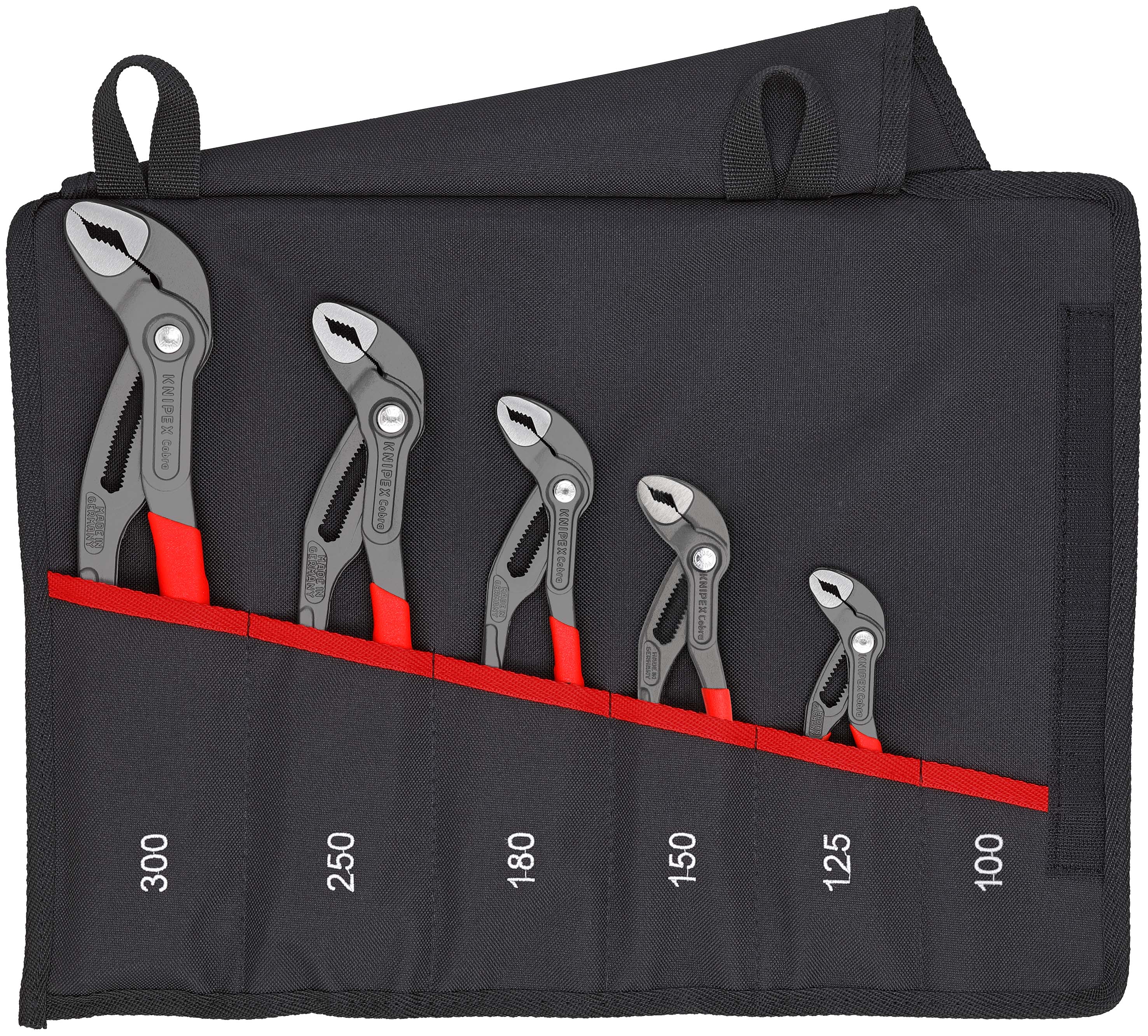 KNIPEX 001955S5 Cobra®-Set 5-teilig