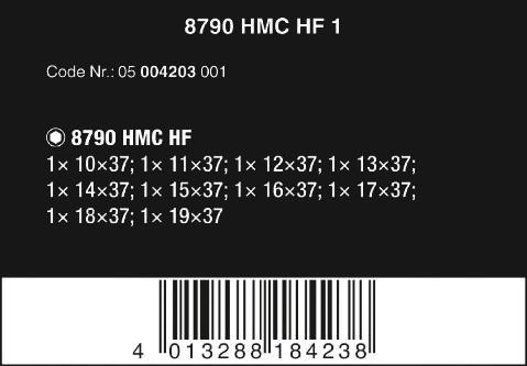 WERA 8790 HMC HF 1 Zyklop 