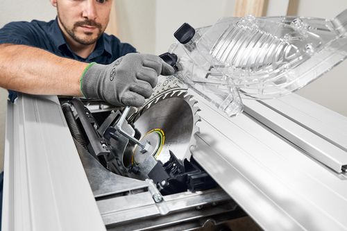 FESTOOL Tischzugsäge PRECISIO CS 70 EBG-Set