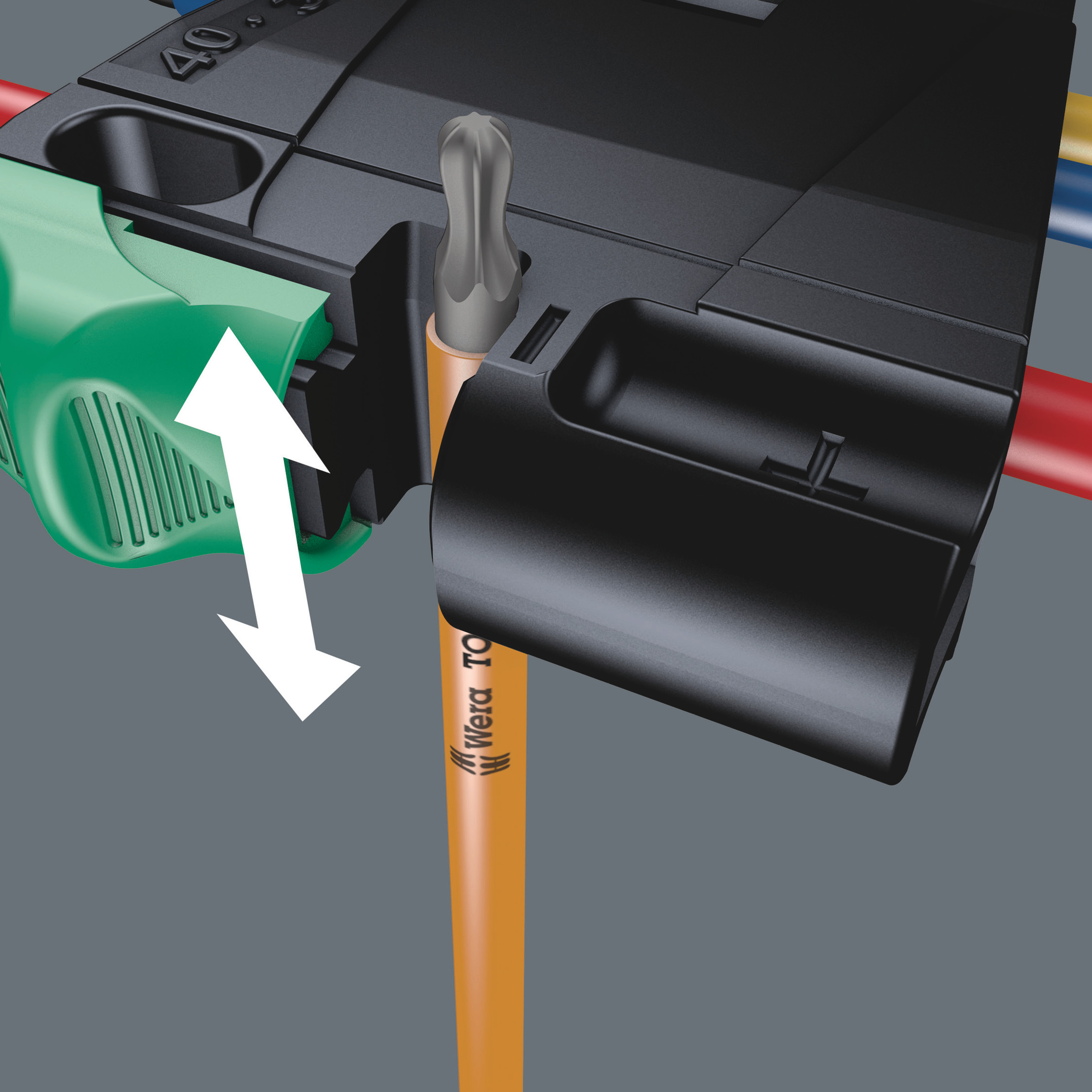 WERA 967/9 TX BO Multicolour 1 SB SiS, 9-teilig