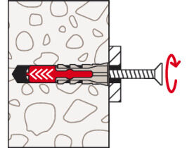 FISCHER DuoPower 12x60 4Stk.